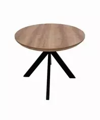 Hattan Oval Dining Table - Light Walnut